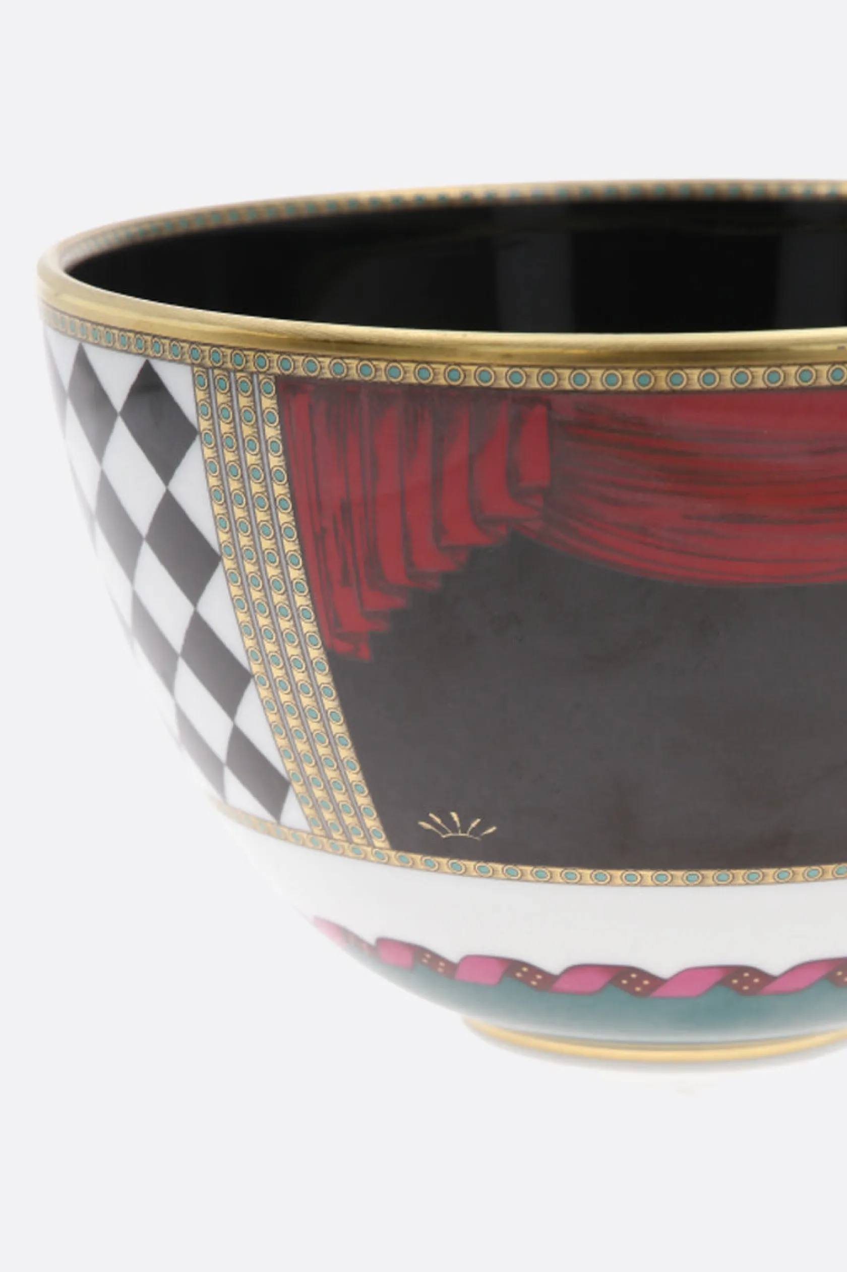 Lifestyle>GINORI 1735 coppa Totem in porcellana Multicolor