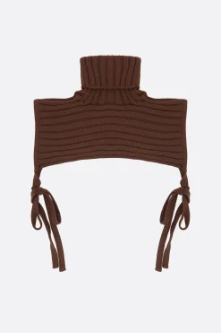 Accessori Da Indossare>NICCOLÒ PASQUALETTI coprispalle in lana a coste Marrone