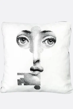 Lifestyle>FORNASETTI cuscino Chiave in canvas Multicolor