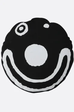 Lifestyle>10 CORSO COMO cuscino in canvas stampa Smile Nero