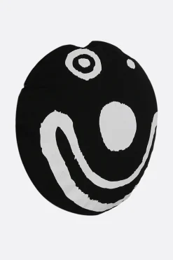 Lifestyle>10 CORSO COMO cuscino in canvas stampa Smile Nero