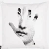 Lifestyle>FORNASETTI cuscino Mano in canvas Multicolor