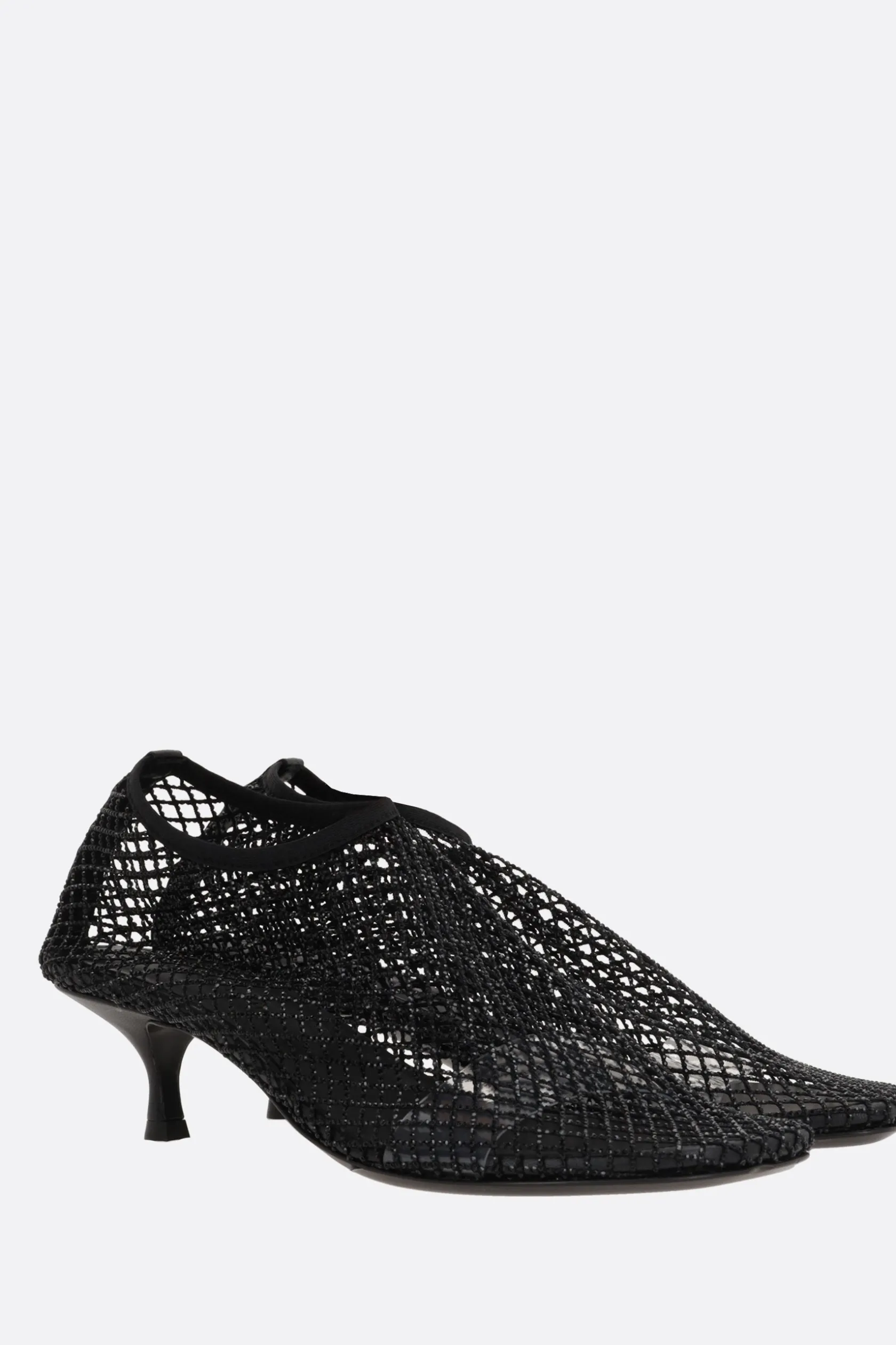 Décolletés E Slingbacks>CHRISTOPHER ESBER décolleté Minette in rete con micro cristalli Grigio