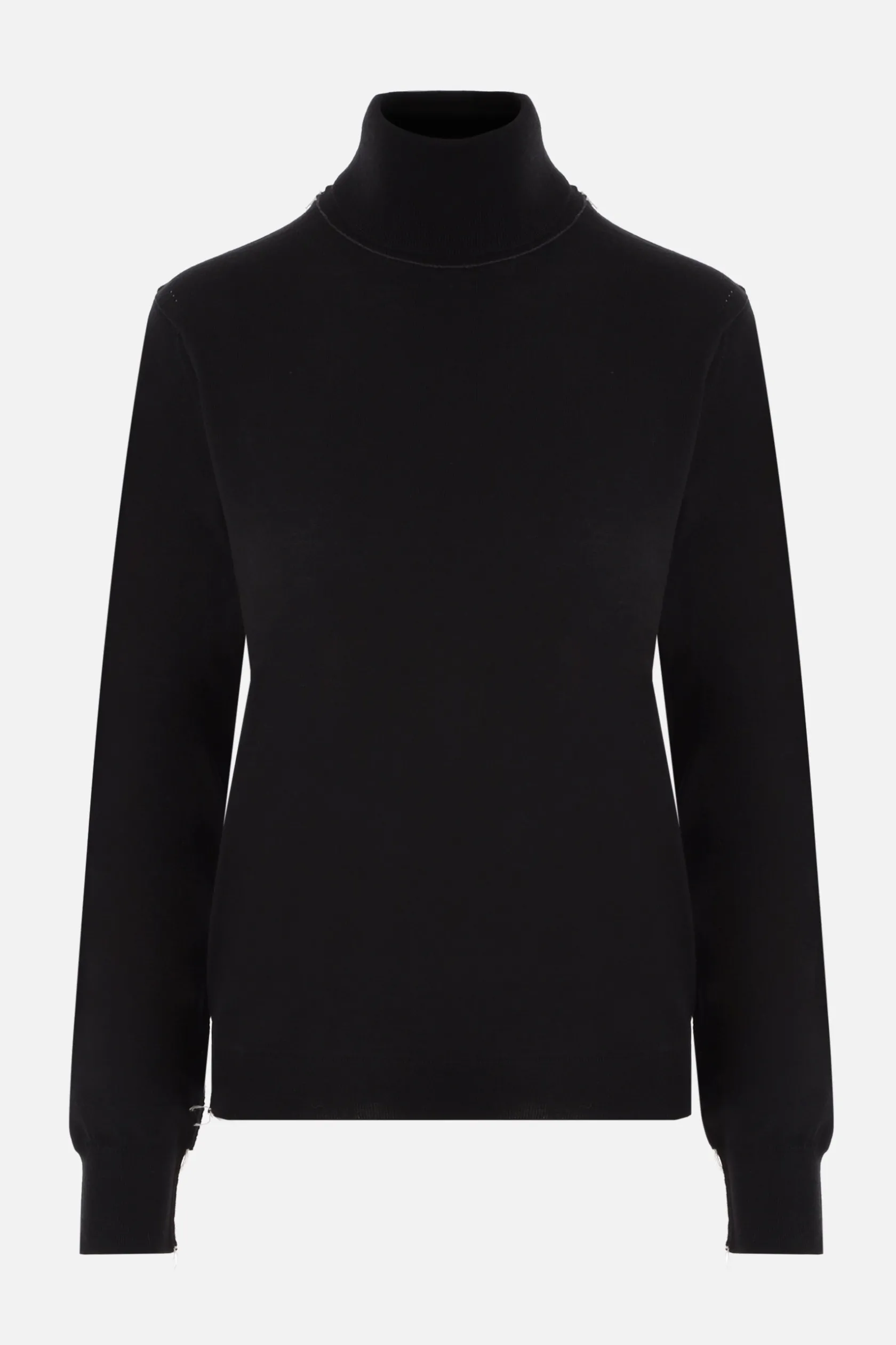 Topwear>MAISON MARGIELA dolcevita in lana Nero