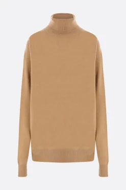 Topwear>DRIES VAN NOTEN dolcevita Talila in cashmere Marrone