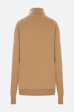 Topwear>DRIES VAN NOTEN dolcevita Talila in cashmere Marrone