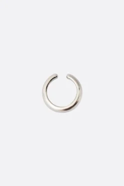 Gioielli>TOM WOOD Ear Cuff Thick Argento