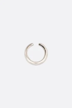 Gioielli>TOM WOOD Ear Cuff Thick Argento