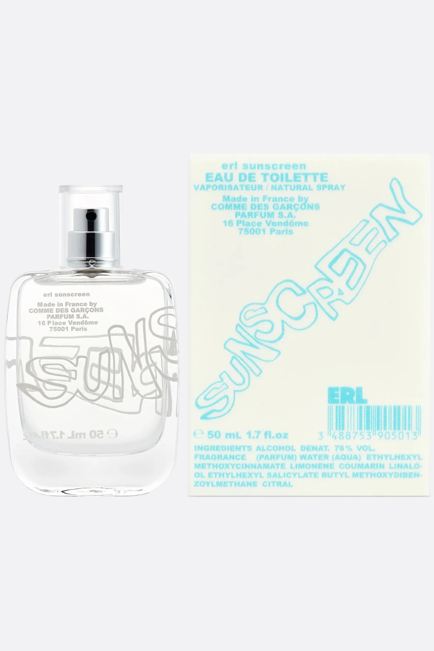Profumi E Beauty>COMME DES GARÇONS PARFUMS ERL Sunscreen Eau de Toilette 50 ml Neutro