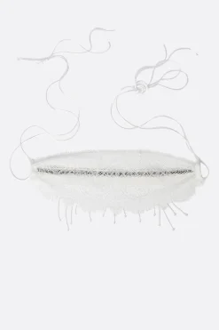 Accessori Da Indossare>ANN DEMEULEMEESTER fascia per capelli Klas in pizzo Bianco