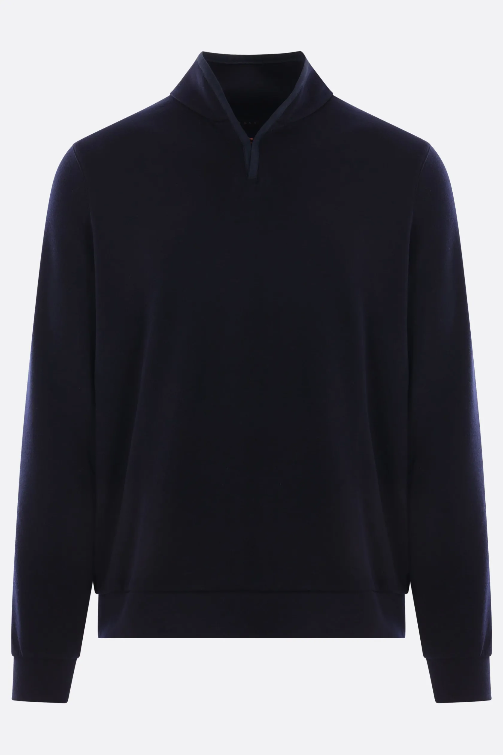 Topwear>SEASE felpa Ellen in misto lana Blu