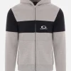 Topwear>BALENCIAGA felpa full-zip in jersey Grigio