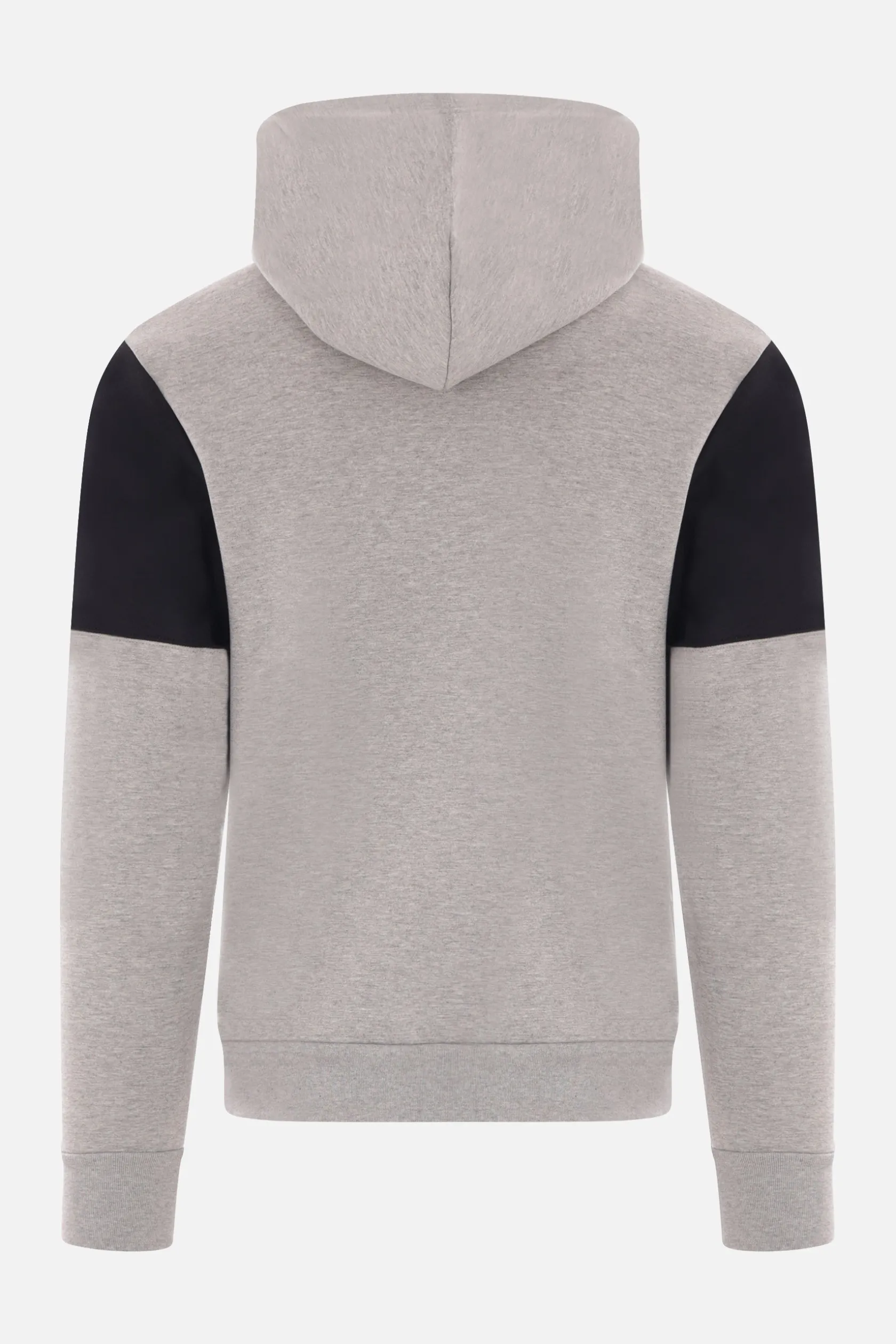Topwear>BALENCIAGA felpa full-zip in jersey Grigio