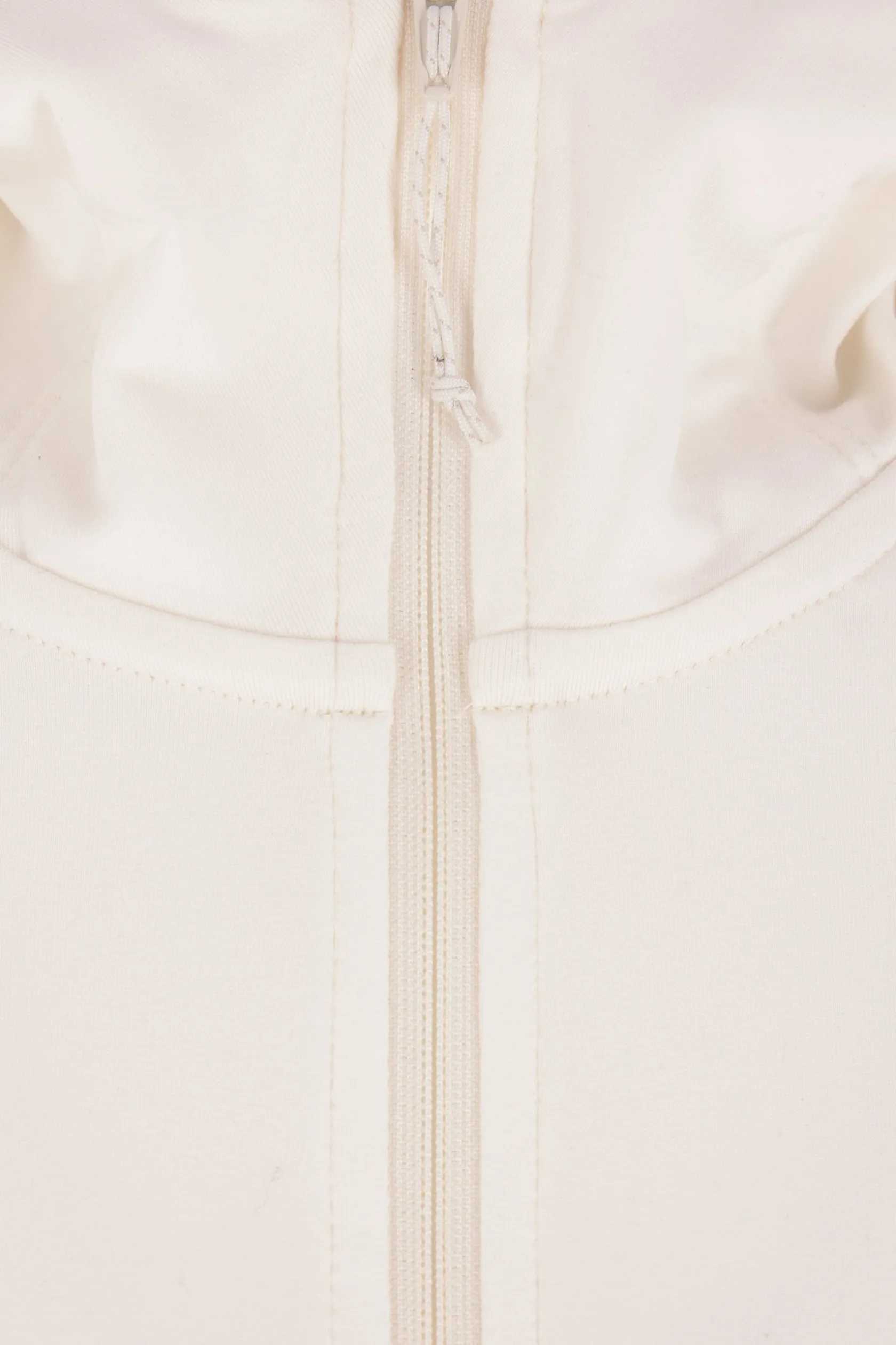 Topwear>ARC'TERY X felpa full-zip Kyamite LT in jersey Bianco