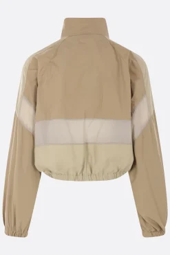 Topwear>MAGLIANO felpa full-zip Livello in nylon e cotone Neutro