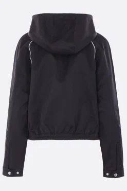 Topwear>ADIDAS X WALES BONNER felpa full-zip WB in raso Nero