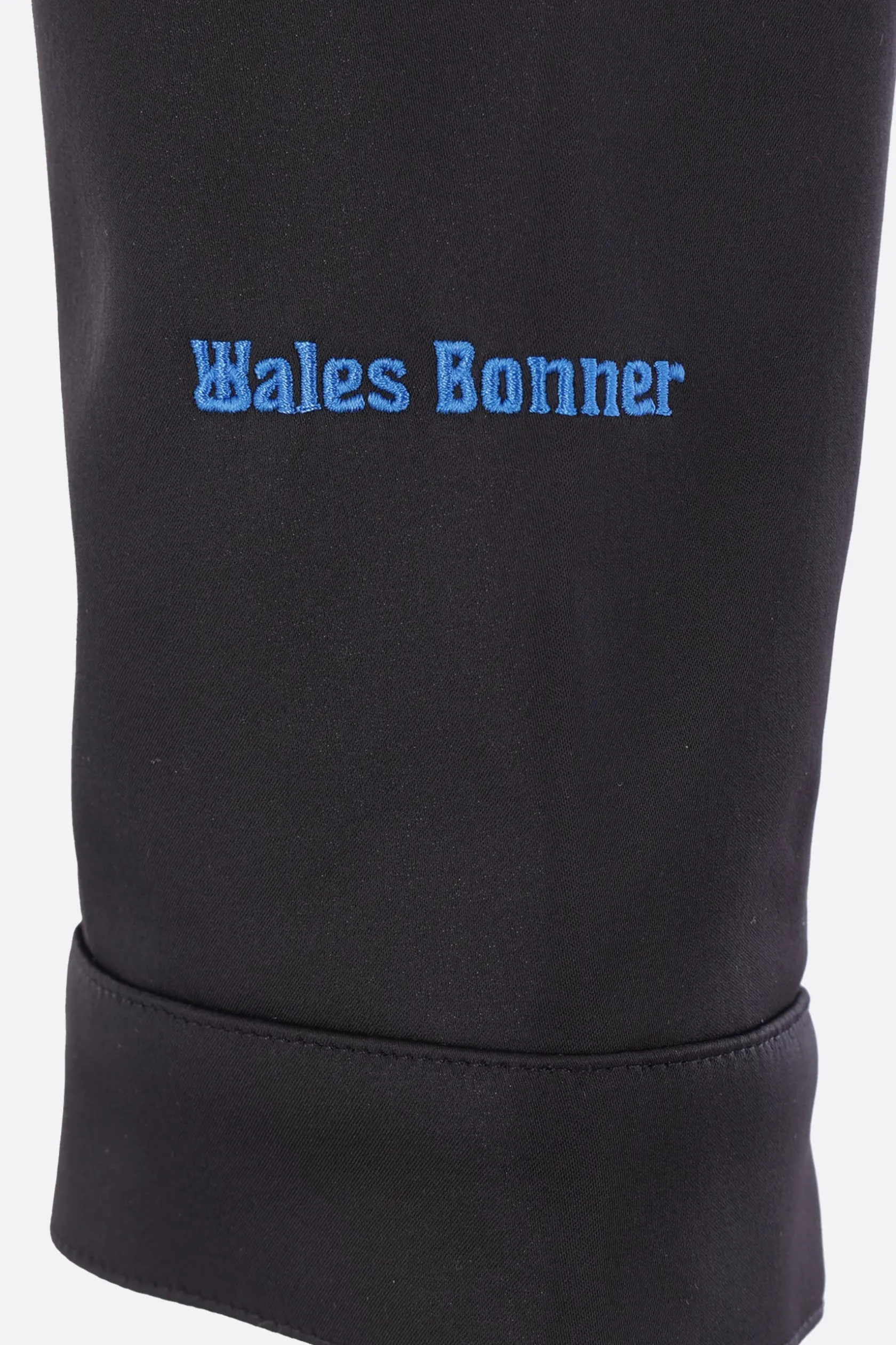 Topwear>ADIDAS X WALES BONNER felpa full-zip WB in raso Nero