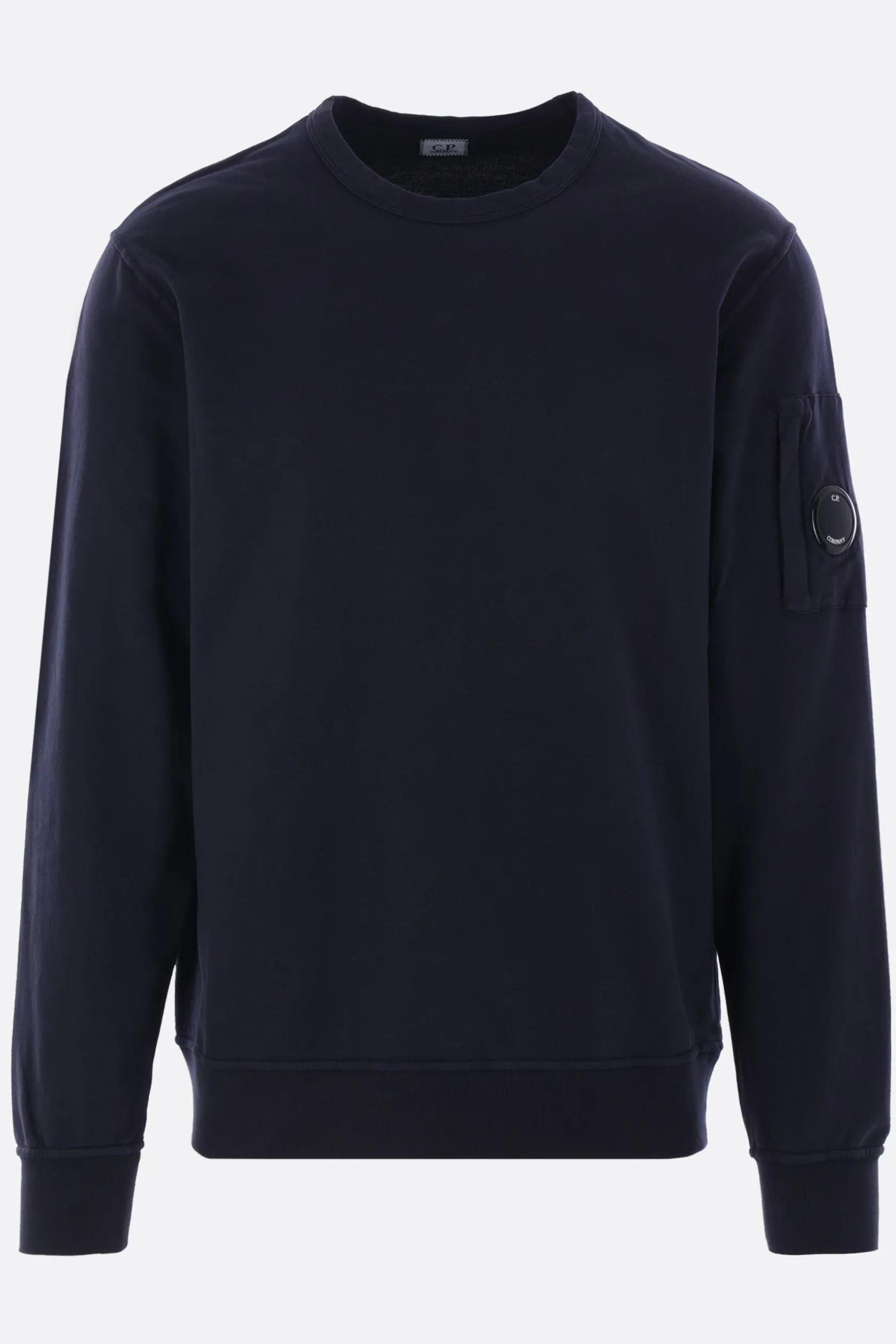 Topwear>C.P. COMPANY felpa in jersey leggero Blu