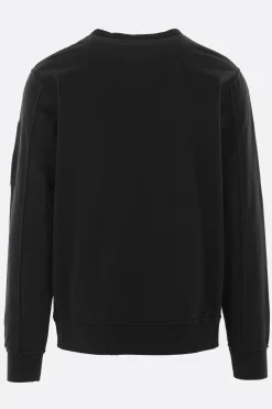Topwear>C.P. COMPANY felpa in jersey leggero Nero