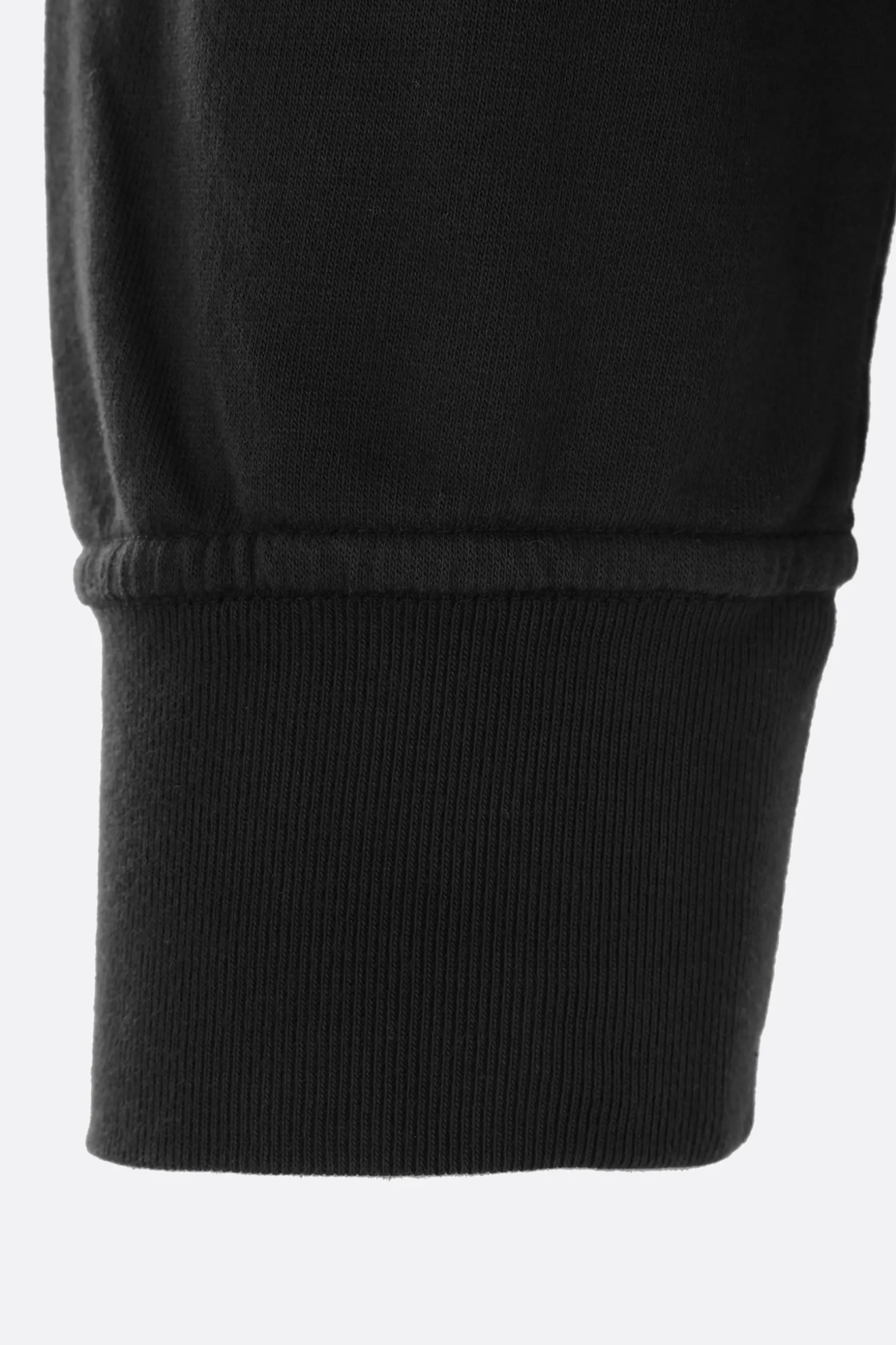 Topwear>C.P. COMPANY felpa in jersey leggero Nero