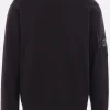 Topwear>C.P. COMPANY felpa Lens in jersey Nero