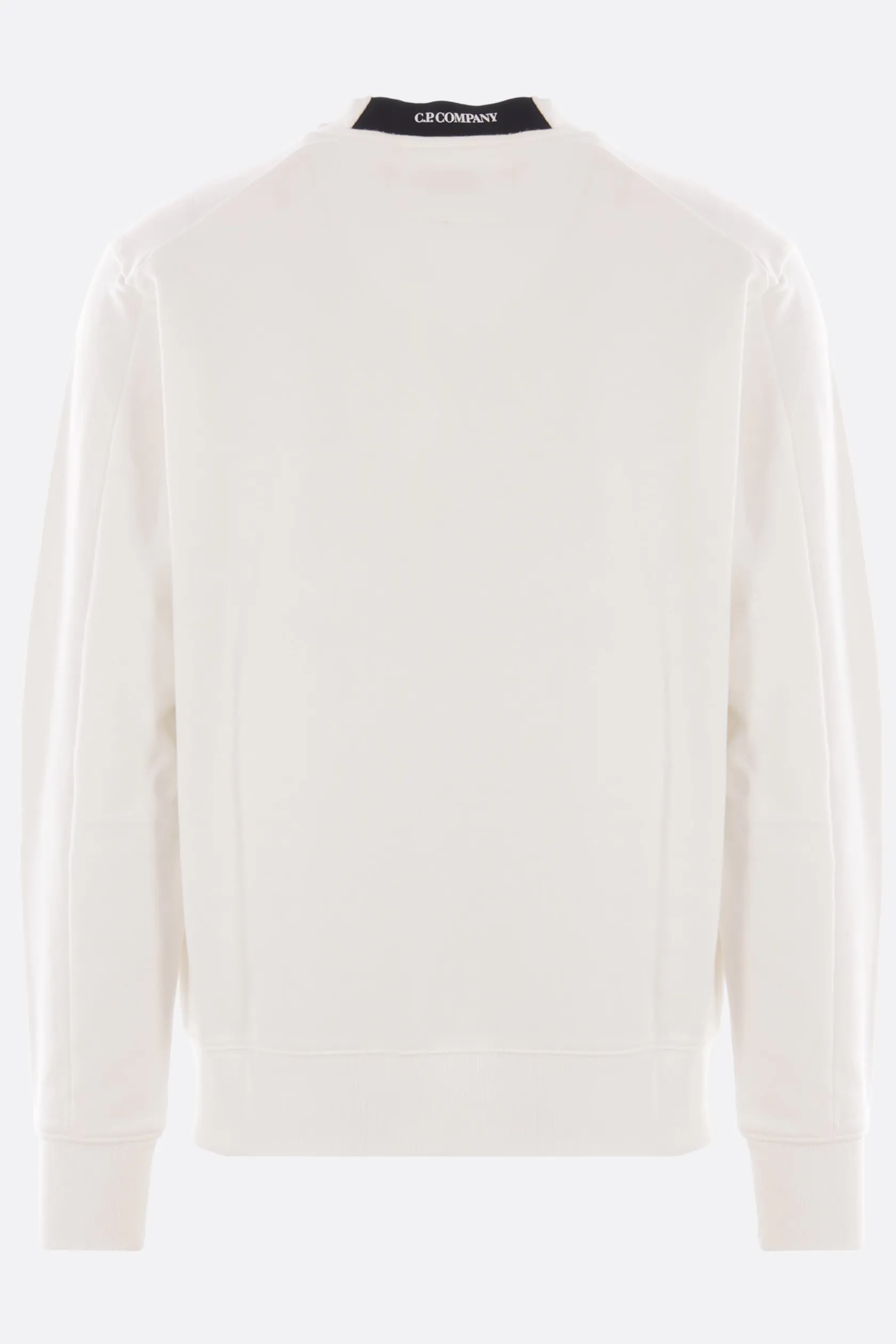 Topwear>C.P. COMPANY felpa Lens in jersey Bianco