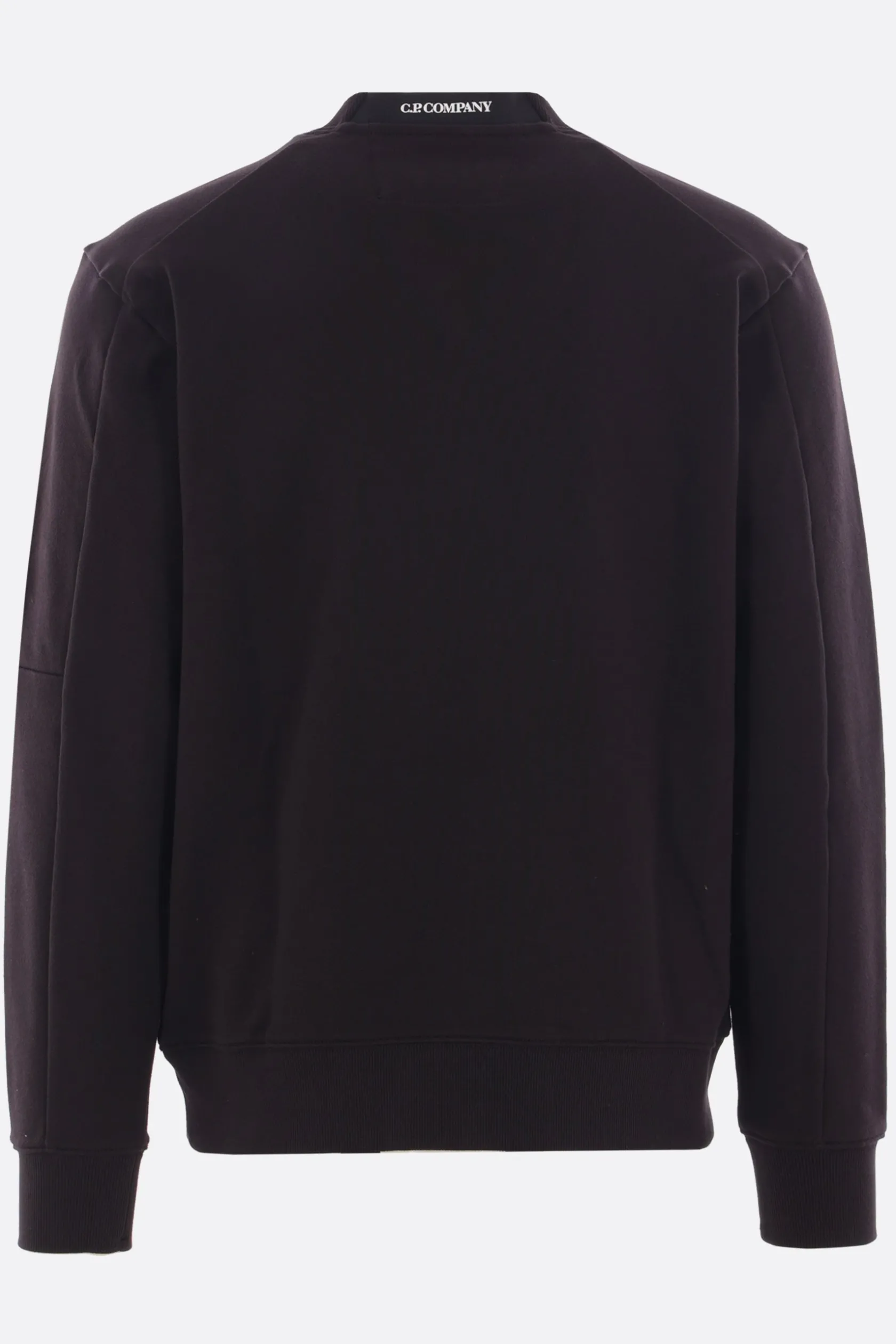 Topwear>C.P. COMPANY felpa Lens in jersey Nero