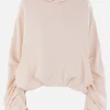 Topwear>DRIES VAN NOTEN felpa oversize Hannett in cotone Neutro