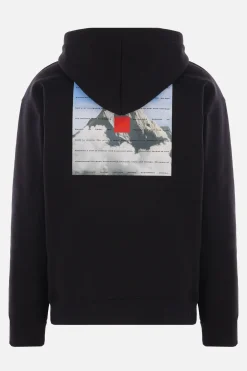 Topwear>THE NORTH FACE felpa 40TH Anniversary Mountain in jersey Nero