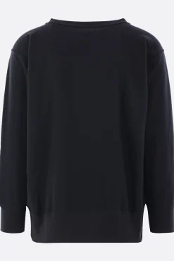 Topwear>UNDERCOVER felpa x Champion in cotone Nero