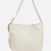 Borse A Mano>JIL SANDER Folded tote media in pelle Neutro