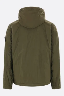 Capispalla>STONE ISLAND giacca a vento in Crinkle Reps NY Verde