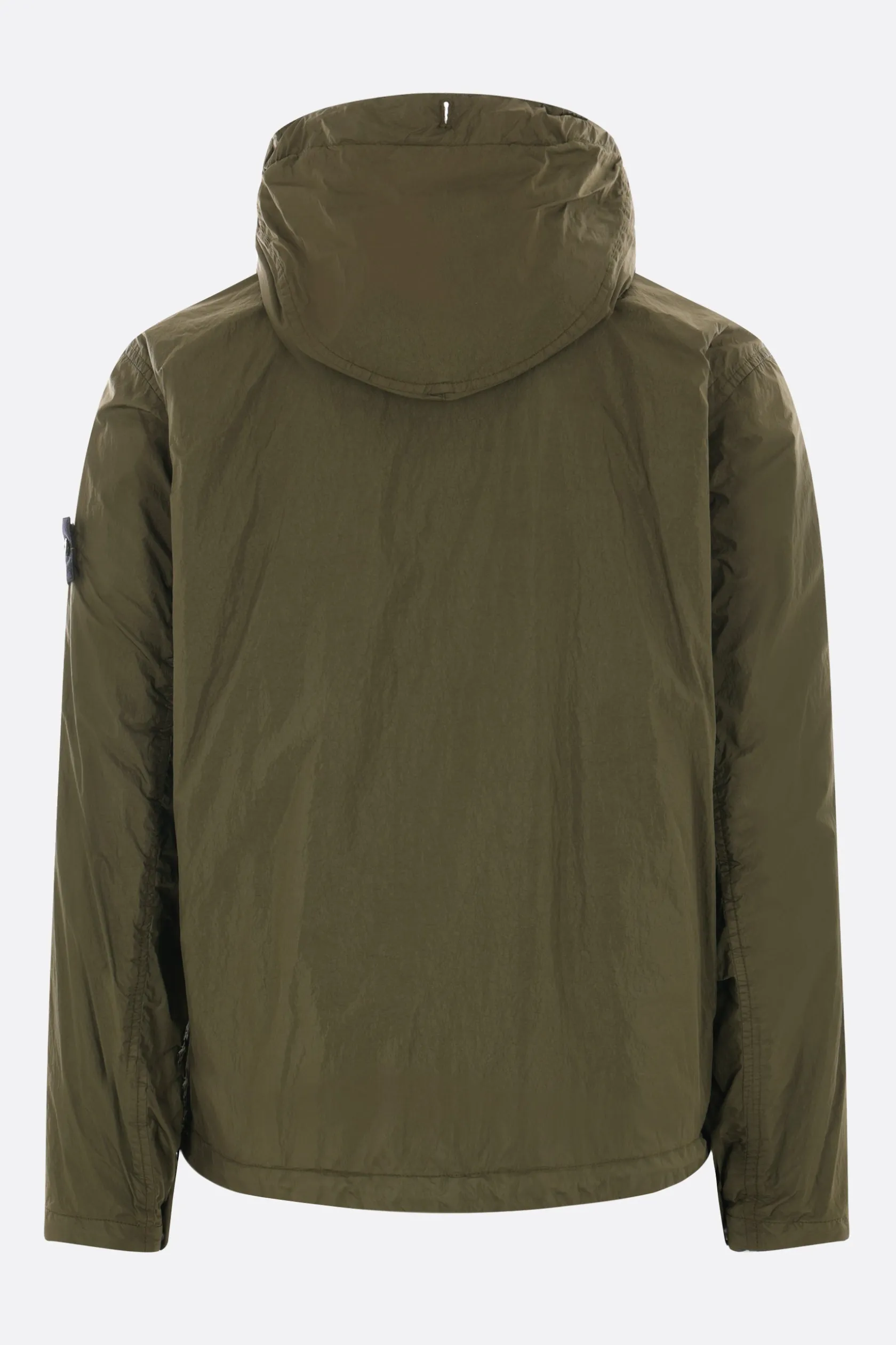 Capispalla>STONE ISLAND giacca a vento in Crinkle Reps NY Verde