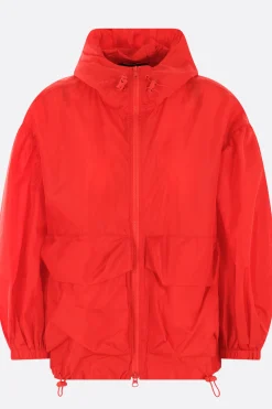 Capispalla>SIMONE ROCHA giacca a vento in nylon Rosso