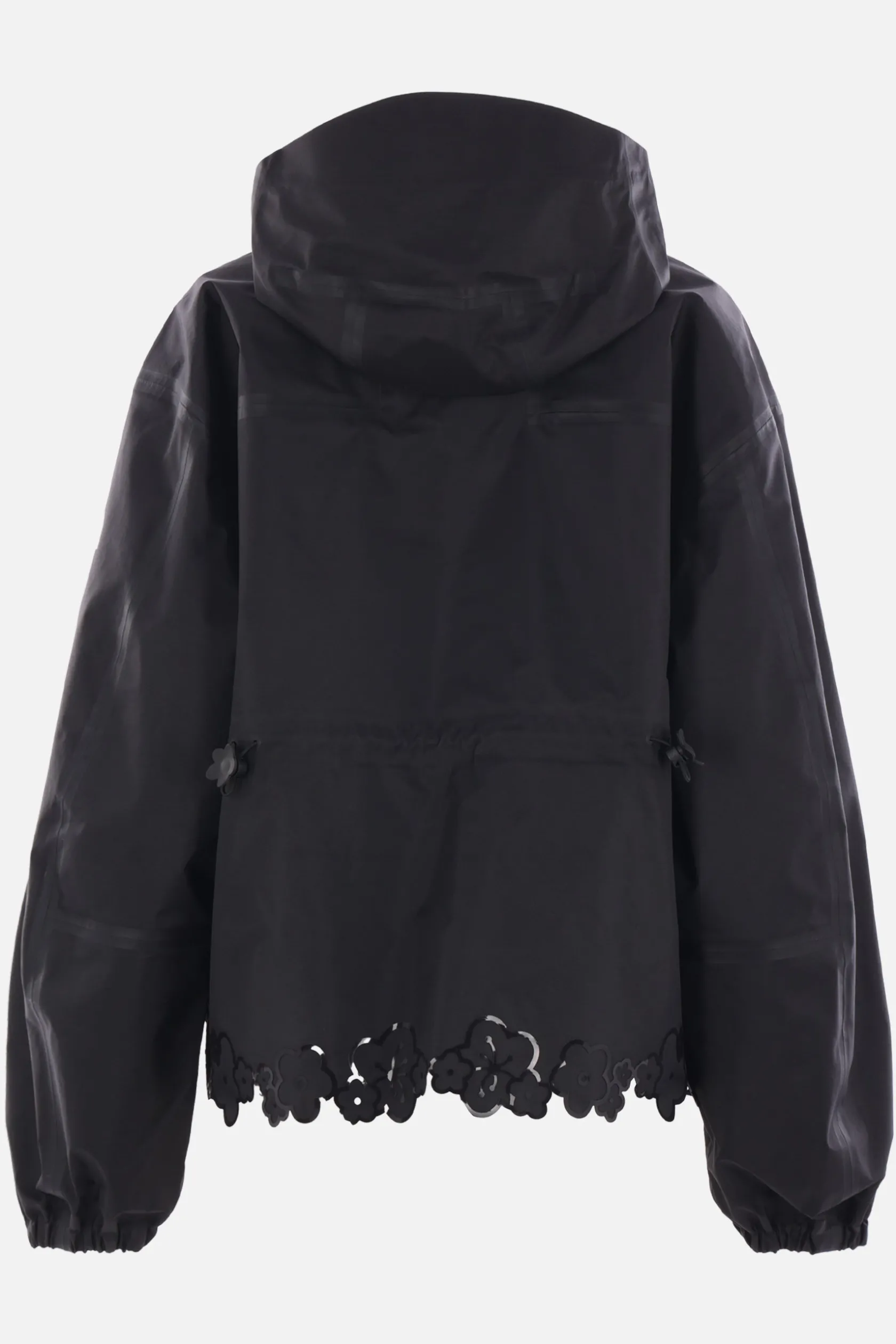 Capispalla>CECILIE BAHNSEN X THE NORTH FACE giacca a vento in nylon stampa floreale Nero