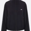 Capispalla>BALENCIAGA giacca a vento Shrunk Activewear in nylon stretch Nero