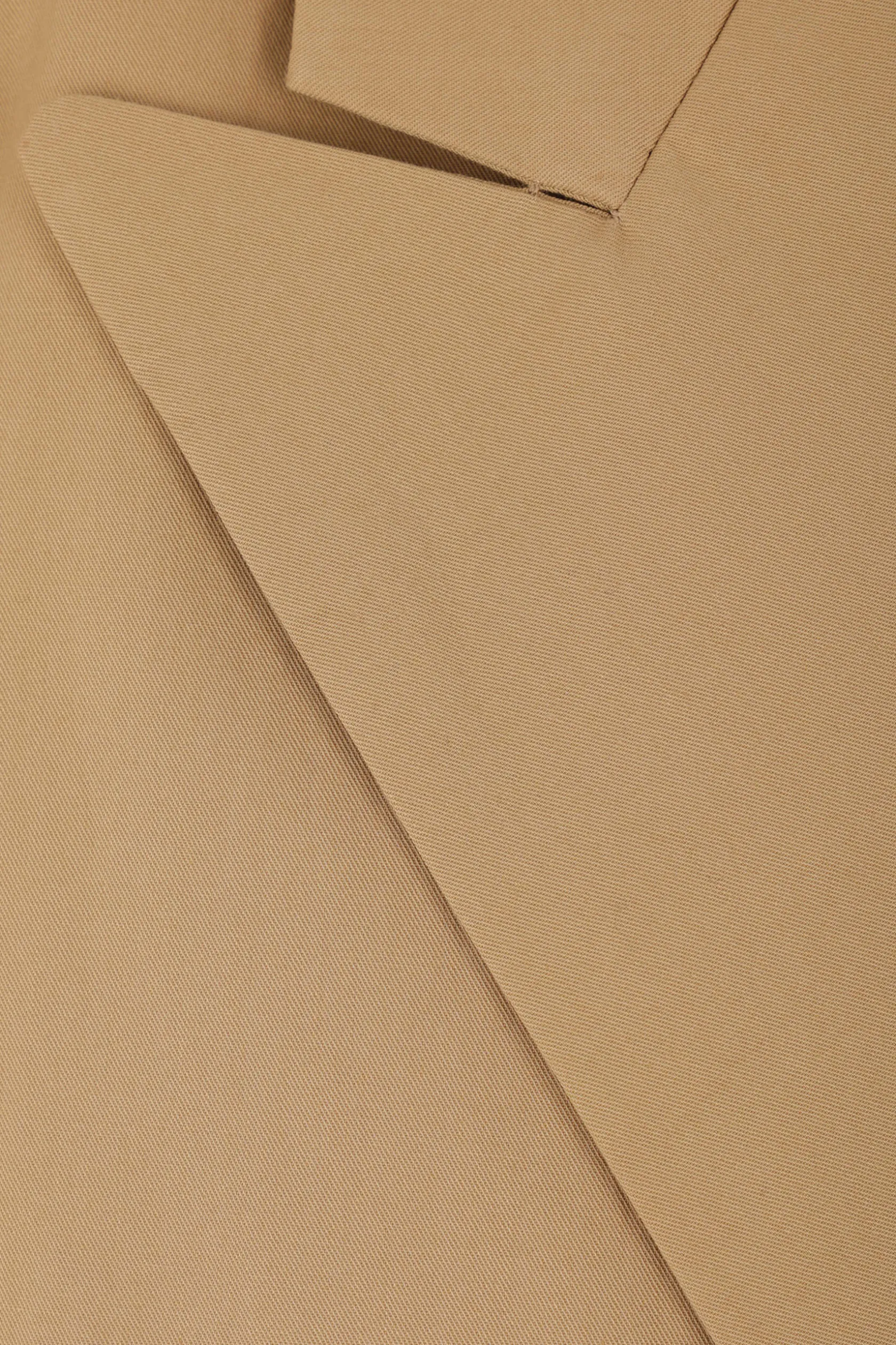 Capispalla>DRIES VAN NOTEN giacca doppiopetto Caplans in cotone Neutro
