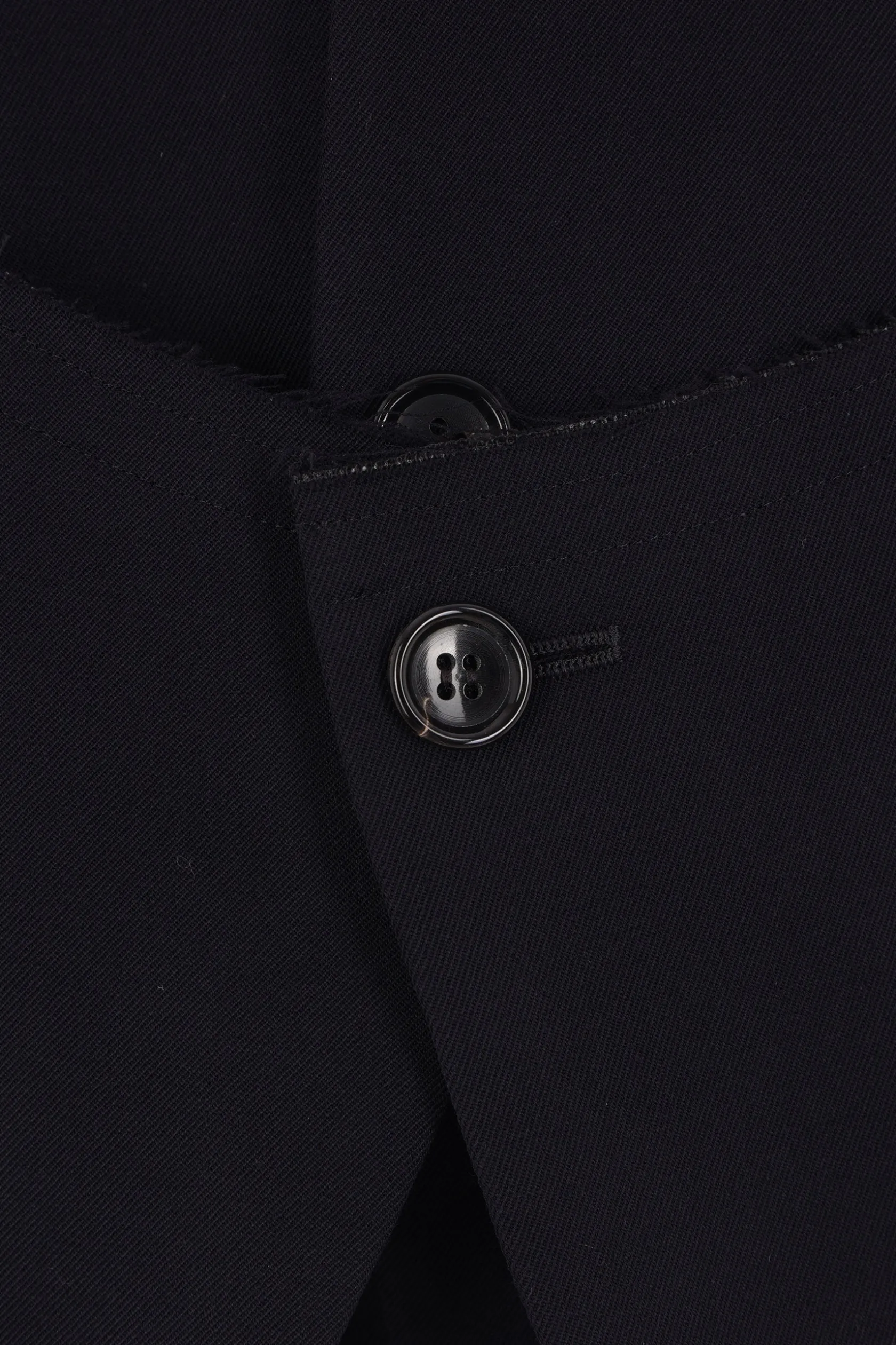 Capispalla>COMME DES GARÇONS COMME des GARÇONS giacca in lana con fondo destrutturato Blu