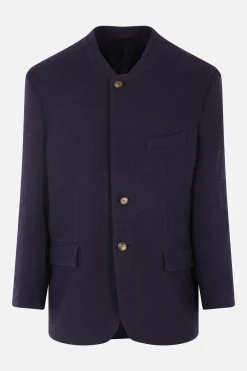 Capispalla>MAGLIANO giacca monopetto Acid in bouclé Blu