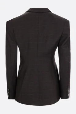 Capispalla>VIVIENNE WESTWOOD giacca monopetto Alien Lauren in lana Marrone