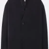 Capispalla>CFCL giacca monopetto in maglia Milano Nero