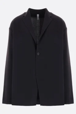 Capispalla>CFCL giacca monopetto in maglia Milano Nero