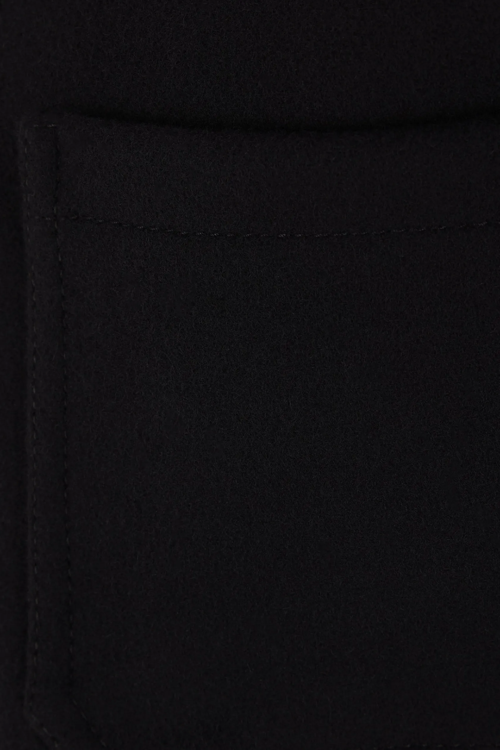 Capispalla>META CAMPANIA COLLECTIVE giacca-camicia in lana Nero