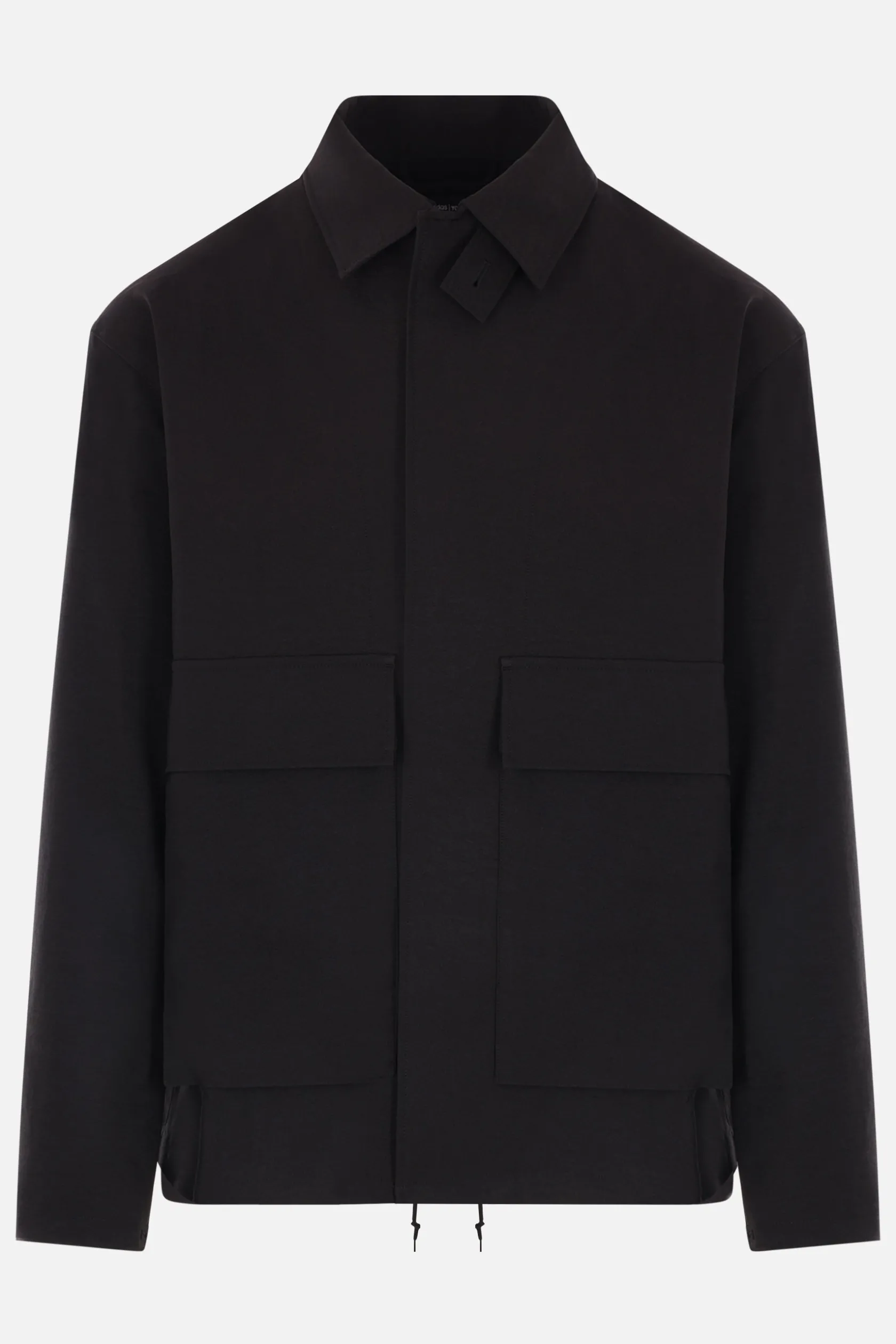 Capispalla>Y-3 giacca-camicia in twill patch Sport Uniform Nero