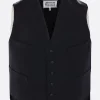 Capispalla>MAISON MARGIELA gilet Anonymity of the lining Nero