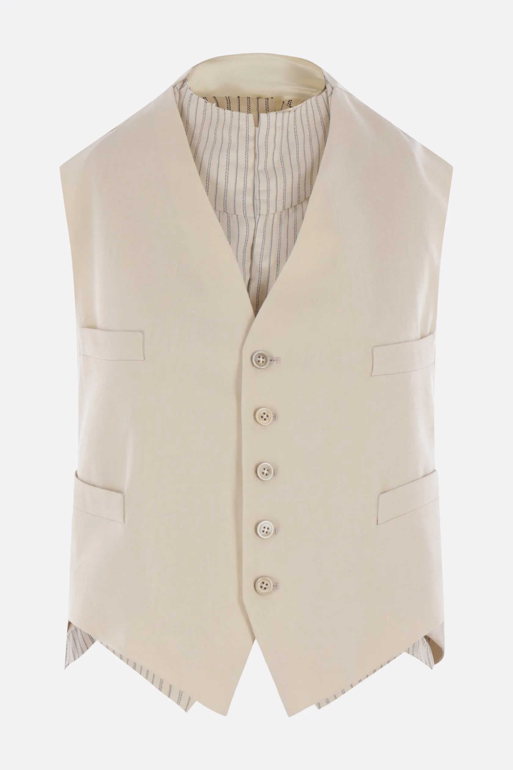 Capispalla>MAISON MARGIELA gilet Anonymity of the lining Neutro