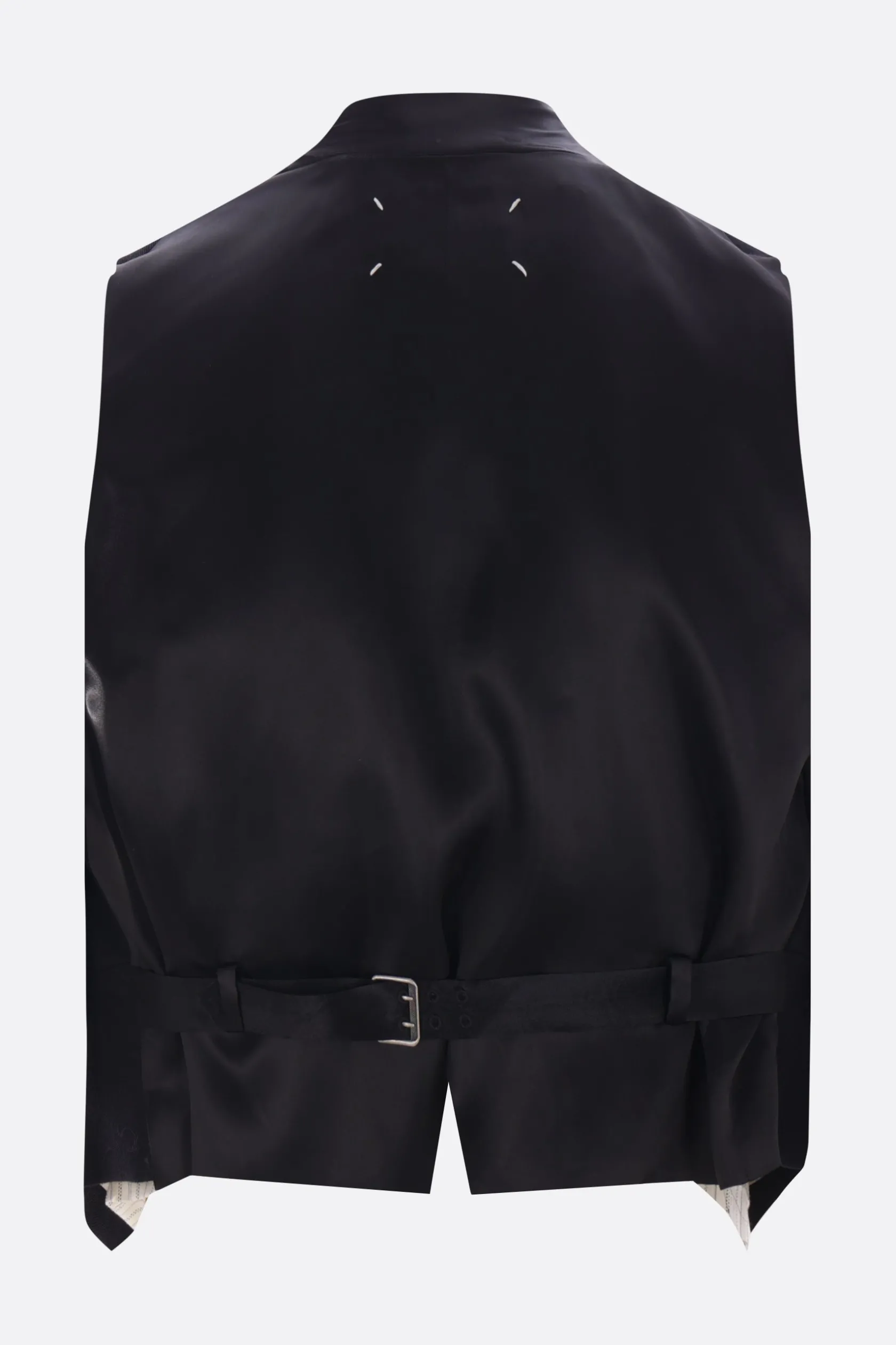 Capispalla>MAISON MARGIELA gilet Anonymity of the lining Nero