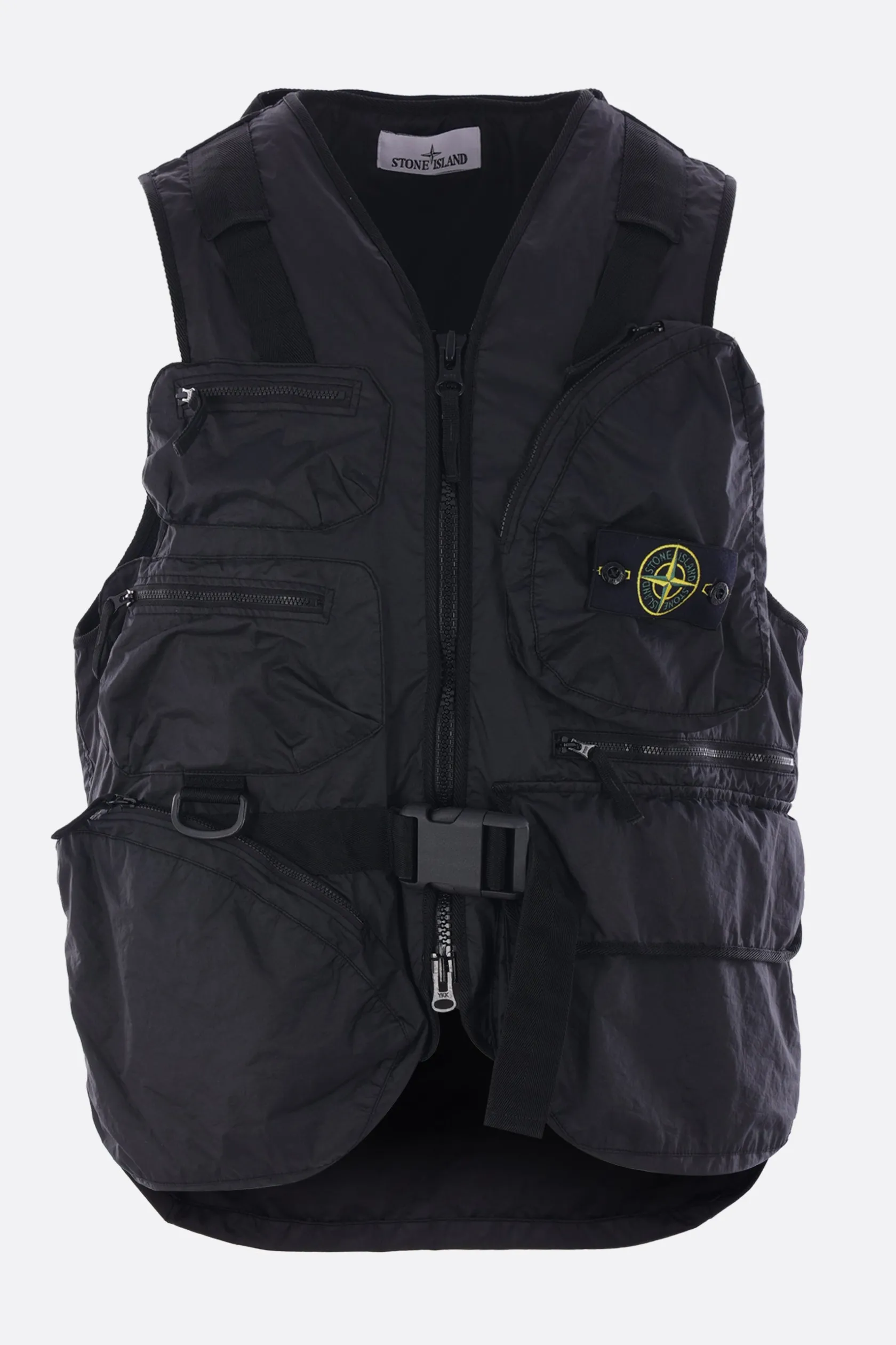 Capispalla>STONE ISLAND gilet in Membrana 3L TC Nero