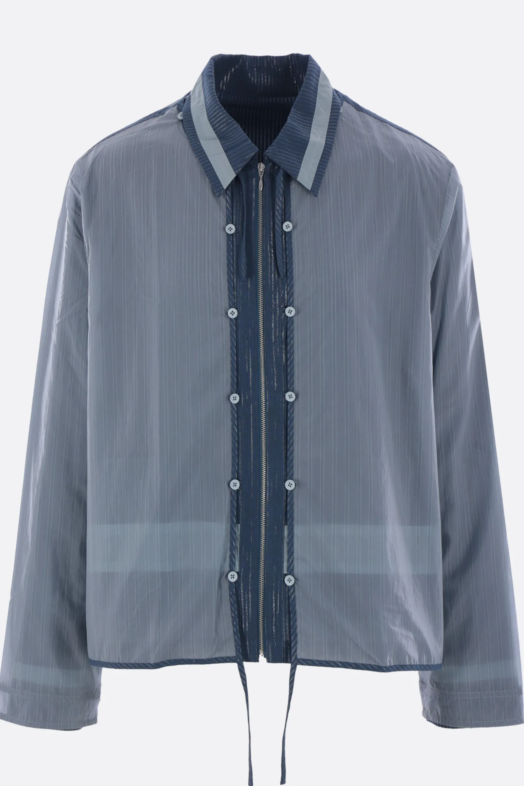 Capispalla>CRAIG GREEN giubbotto full-zip a doppio strato Blu