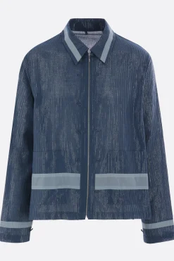 Capispalla>CRAIG GREEN giubbotto full-zip a doppio strato Blu